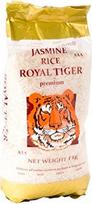 "Royal Tiger Jasmine Rice" kvepiantys ryžiai, visa 4 vnt. pakuotė (4 x 1 kg)