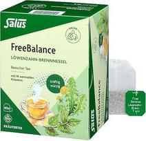 "Salus FreeBalance" kiaulpienių dilgėlių arbata - pagrindinė vaistažolių arbata su 10 vertingų žolelių - stiprus aštrus skonis - ekologiška - 40 arbatos maišelių (68 g)