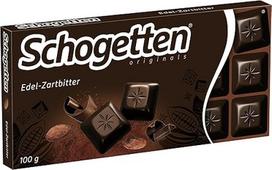 "Schogetten" tamsusis šokoladas (50 % kakavos), 100 g
