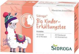 "Sidroga Bio Kinder" arbatos nuo gripo ir peršalimo filtrų maišeliai, 20 vnt.