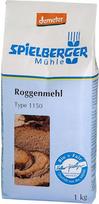 "Spielberger" 1150 tipo ruginiai miltai (1 kg) - ekologiški