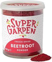 "Super Garden" burokėlių milteliai, džiovinti šaltyje, 100 % natūralūs ir veganiški, be priedų, turtingi maistinių medžiagų, skirti kokteiliams, kokteiliams ir kepiniams, auginami Europoje