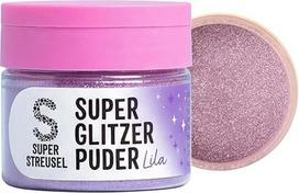 "Super Streusel SuperGlitzer Powder Purple" - valgomieji blizgučiai, blizgučių milteliai tortų dekoravimui, tortų puošybai, milteliai, skirti kepti ir dekoruoti tortus, pyragus, keksiukus, desertus (10 g)