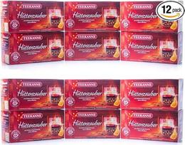 "Teekanne Hut Magic" vaisių arbata su virinto vyno skoniu ir prieskonių aromatu, 12 vnt. (12 x 20 arbatos maišelių) 12 x 50 g