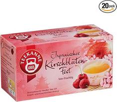 "Teekanne Japanese Cherry Blossom Festival" 20 arbatos maišelių 30g