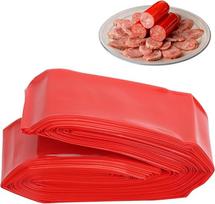 "Tissting" dešros dėklas 20 m x 45 mm nevalgomos plastikinės dešros dėklas Aukštos temperatūros atsparus dirbtinis žarnynas Dūminės dešros žarnos, skirtos žalios dešros, dešrainių, dešrelių, naminių dešrelių gamybai