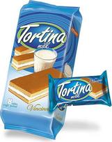 "Tortina Cake Cuts Milk" 200 g 8 atskirai supakuotos 12 x 8 cm tortinės