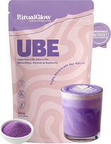 "Ube" milteliai - 100% violetinės Yam šaknies milteliai - Latte alternatyva Matcha be kofeino - Ube Latte, kokteiliams ir kepiniams - natūraliai saldūs ir kreminiai - išbandyti laboratorijoje Vokietijoje - 100 g RitualGlow