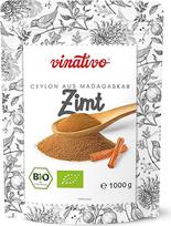 "vinativo" Ekologiškas cinamonas - Ceilonas iš Madagaskaro - 1 kg - milteliai - smulkiai malti ir švelniai džiovinti - ekologiškos žaliavos kokybės - kepimui ar pagardinimui - iš kontroliuojamų ekologiškų kultūrų