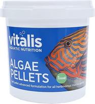 "Vitalis" dumblių granulės žuvims Akvariumas Žuvų maistas Akvariumas Žuvų maistas Akvariumas Granulės žolėdžiams jūros gyvūnams - gerai virškinamos ir subalansuotos, su vitaminais ir mineralais (70 g)