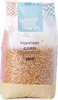 "Wholefood Earth Popping Corn" - be GMO - natūralūs - veganiški - be pieno - be pridėtinio cukraus, 3 kg