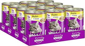 "Whiskas" 1 + 12 skardinių kačių ėdalo 12 x 400g)