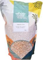 "Wholefood Earth" ekologiški kukurūzų popkornai, 3 kg, be GMO, veganiški, daug skaidulų, sertifikuoti ekologiški