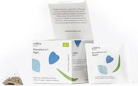 "Wilden Herbals Remedium #1 Night" - atpalaiduojanti žolelių arbata - galingas ramunėlių ir pasiflorų mišinys dienos pabaigai - 10 vnt.