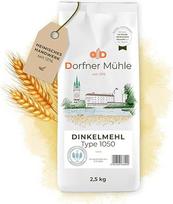1050 tipo speltų miltai [2,5 kg] Klasikiniai duonos miltai, skirti speltų duonai ir bandelėms. 100 % speltų be priedų