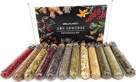 12 aukščiausios kokybės džino prieskonių Botanicals Gin Pasidarykite patys pagrindinį rinkinį Gin Tonic skoniai