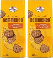 2 pakuočių "Dr. Quendt Beasts" (2 x 125 g) viso grūdo duonos traškučiai "Crispy Bread