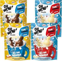 2 x 2 WAWI Mini tirpstantis sniego senis šviesus ir tamsus, 2 x karamelė ir 2 x vanilė, 4 x 120 g = 480 g