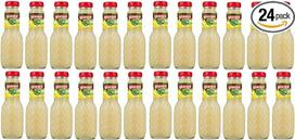 24 buteliai po 200 ml "Granini Banana Fruit Content 25%" daugkartinio naudojimo stikliniuose buteliukuose Bananų gėrimo malonumas