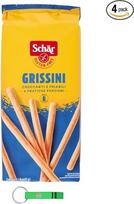 4 x "Schär Grissini" duonos lazdelės be glitimo, traški užkandėlė 240 g + "Beni Culinari" nemokamas raktų pakabukas