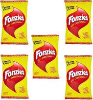 45 x "Fonzies" 23 g kukurūzų užkandžiai su sūriu 211 g 5 po 9 porcijų maišelius po 23 g traškučių