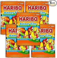 5 "Haribo" beorių kiaušinių rinkinys Velykų kiaušiniai 5 x 175 g