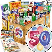 50-asis gimtadienis/Dovanos 50-ajam gimtadieniui/Specialusis dovanų krepšelis