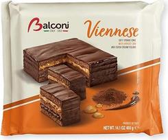 6 x Balconi Vienos šokolado ir abrikosų torta Šokoladas 400 g Vienos tortas