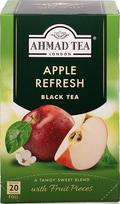 Ahmad Tea Apple Refresh - obuolių skonio juodoji arbata - 20 arbatos maišelių