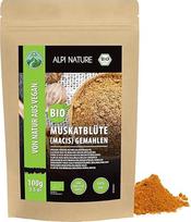 Alpi Nature Macis Blossom Ground Organic 100 g, Macis Milteliai, Macis Blossom Ground, Ekologiški muskatų žiedai