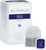 Althaus Tea Malty Assam 20 x 1,75 g ⋅ Juodoji arbata klasikiniame arbatos užpilo maišelyje ⋅ Delikatesinė pakuotė