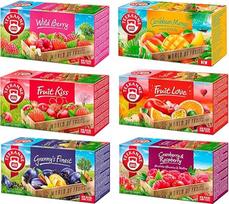 Arbatos puodelis "Big Summer Tea Collection" (6 x 20 maišelių) Vaisių arbatos rinkinys - karšta arba šalta arbata + dovana Dekond