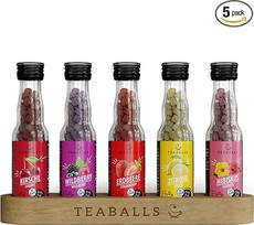 Arbatos rutuliukai "Big Fruit" su vyšniomis, citrinomis, braškėmis, laukinėmis uogomis ir hibisku 375 puodeliams arbatos