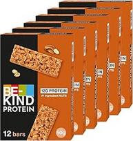 Be-Kind Protein Crunchy Peanut Butter 12 x 50 g Omdoos 6 x