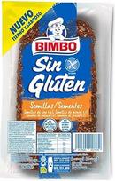 BIMBO pjaustyta duona be glitimo su sėklomis, BIMBO, 280 g, 4 vnt.