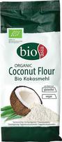 BIOASIA Ekologiški kokosų miltai, kviečių miltų alternatyva be glitimo, kepimo ingredientas pyragams, duonai ir pyragaičiams, veganiškas, sveikos mitybos supermaistas, 1 x 250 g