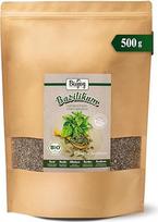 Biojoy Ekologiški bazilikai džiovinti ir trinti (500 g), Bazilikų prieskoniai (Ocimum Basilicum)