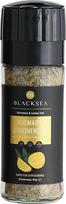 BLACKSEA Rozmarino ir citrinos druska 65 g malūnėlis - Viduržemio jūros regiono žolelių druska iš šaltinio druskos, rozmarino ir citrinos - aromatingas prieskonių mišinys žuviai, paukštienai, daržovėms, salotoms ir Viduržemio jūros regiono virtuvei - prie