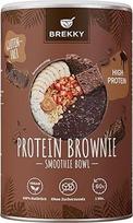 BREKKY Protein Brownie Smoothie Bowl Vegan 100% natūralūs ingredientai Be pridėtinio cukraus Lengvas paruošimas Supermaisto mišinys Pusryčiai