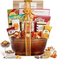 Broadway Basketeers Thinking of You Geschenkkorb, frische Kekse, Gourmet-Süßigkeiten, Einweihungsfeier, Geburtstag oder Dankeschön, Geschenk für Weihnachten, Urlaub, Unternehmen und jede andere Gelegenheit