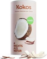 BUAH Džiovinti kokoso riešutų traškučiai | Kokoso riešutų traškučiai iš ekologiškų kokoso riešutų, skirti užkandžiams, kruopoms ir kepimui | Idealus saldainių pakaitalas | Veganiški ir be pridėtinio cukraus | 400 g