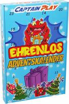 CAPTAIN PLAY Ehrenlos Advento kalendorius 2025 m., garbės saldainiai su 315 g
