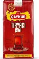 ÇAYKUR Tiryaki turkiška juodoji arbata, stiprus užpilas, sodrios rausvos spalvos ir sodraus aromato, aukštaičių arbatos lapeliai, natūrali arbata 500 g / 17,6 oz