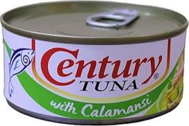 Century Tuno tunas su kalamansi 180 g Filipinai