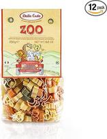 Dalla Costa Tricolor Zoo Makaronai su pomidorais ir špinatais Ekonominė pakuotė 12 x 250 g