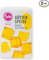 DECOCINO Meets Sally Mango skonio želė, 2 x 15 g, puikiai tinka desertui, tortui papuošti, desertui ir kt. Nepakartojamai geras skonis