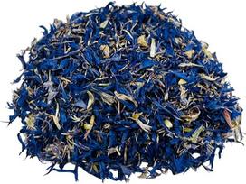 Džiovinti aukščiausios kokybės rugiagėlių mėlyni žiedlapiai - nuo 25 g iki 1,95 kg - Centaurea Cyan (40 g)