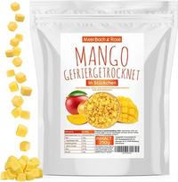 Džiovinti šaltyje mangai, 250 g, šaltyje džiovinti vaisiai, be priedų, vaisiniai, pagaminti Vokietijoje