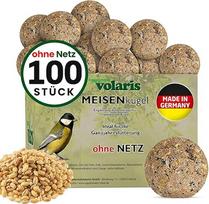 Eggersmann volaris riebalų kamuoliukai be tinklelio, 100 vnt., 9 kg, riebalų kamuoliukai, grūdų kamuoliukai laukiniams paukščiams, maistingųjų medžiagų turtingas visų rūšių paukščių lesalas visiems metams, koldūnai paukščiams