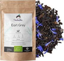 Ekologiška juodoji arbata "Earl Grey" 200g - Chabiothé - Bergamotės ir mėlynių žiedų juodoji arbata